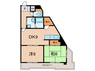 ルミナス山の街の物件間取画像